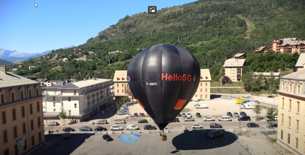Ouverture de la 5G Orange à Briançon